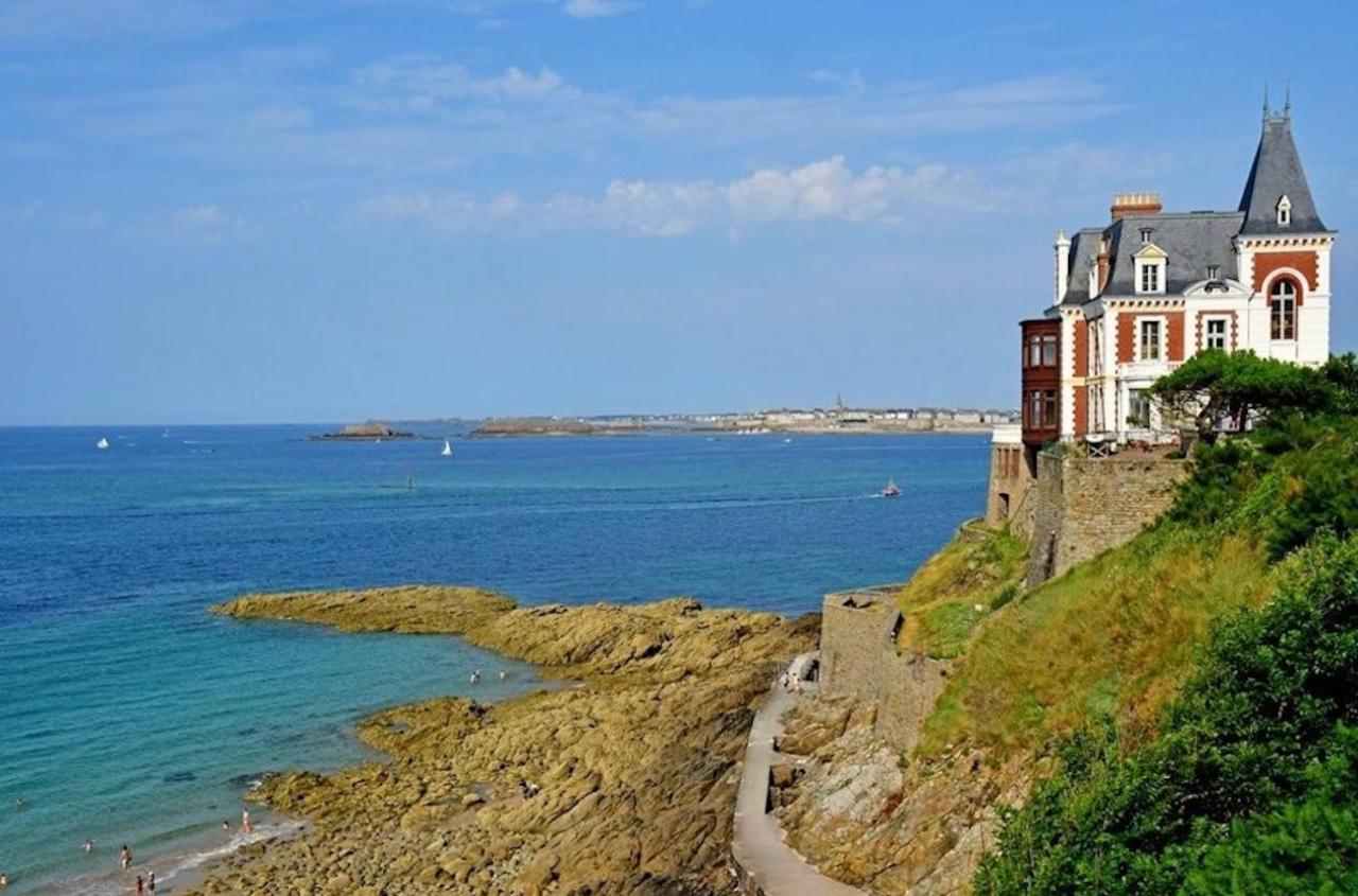 Homard & Fox, Le Feart, Studio Avec Coin Terrasse & Barbecue Dinard Exterior foto